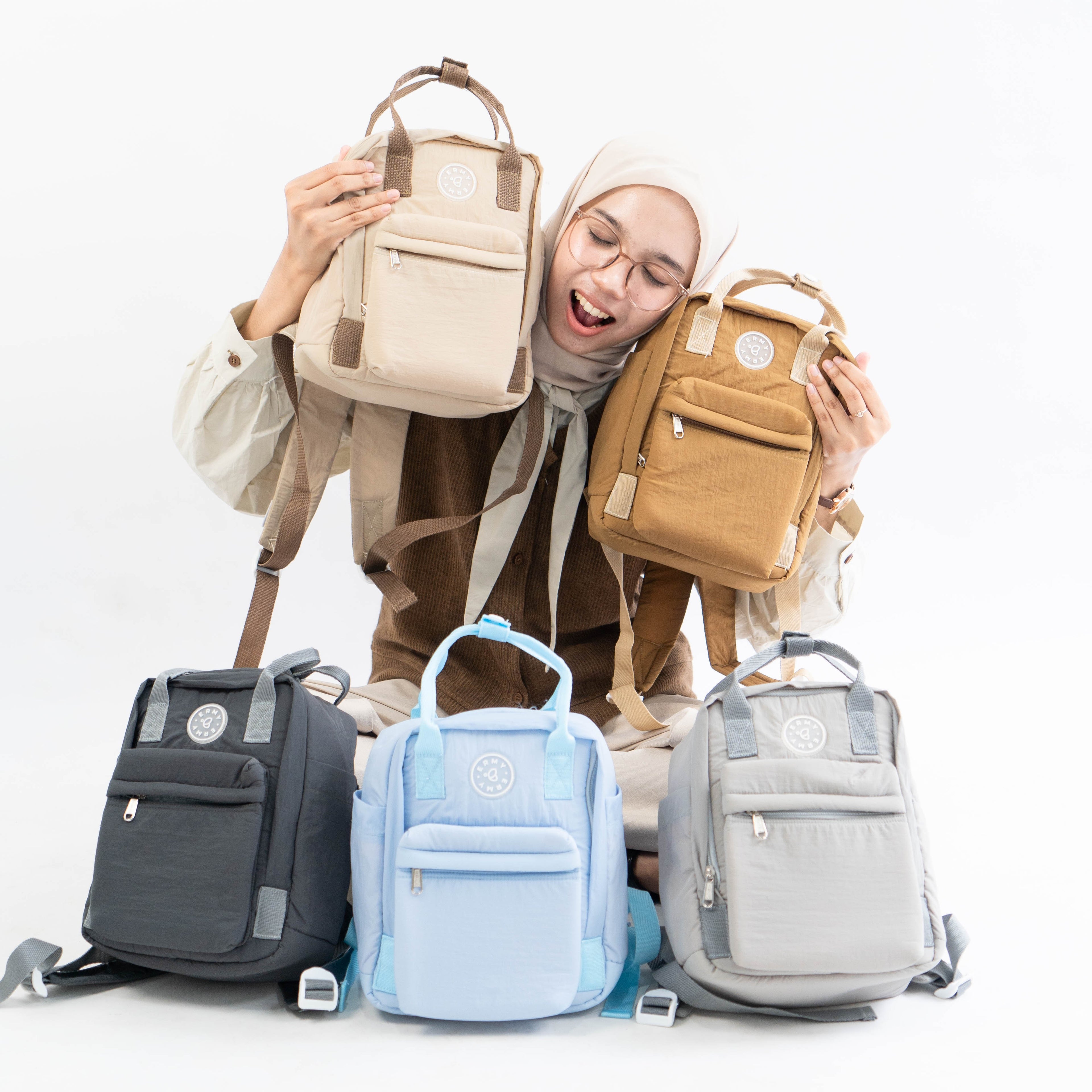 ERMY - Ransel Mini Aiko 2 In 1 Tas Wanita