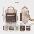 ERMY - New Hachi Tas Ransel Wanita 2 in 1 Backpack Sekolah Mini