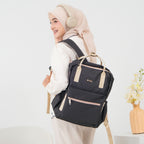 ERMY  - Namy Tas Ransel Wanita 2 in 1 Full Color Backpack Sekolah Kuliah Traveling