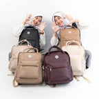 ERMY - Zea Tas Ransel Wanita 2 in 1 Backpack Sekolah Tas Laptop Waterproof