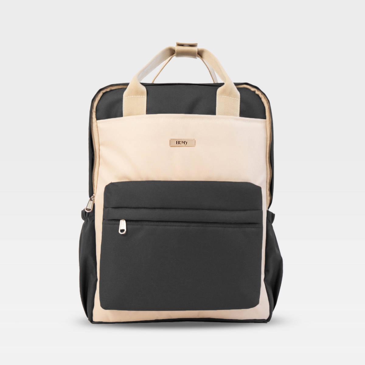 ERMY - Katsu Tas Ransel Wanita 2 in 1 Full Color Backpack Sekolah Tas Laptop Kuliah Simpel