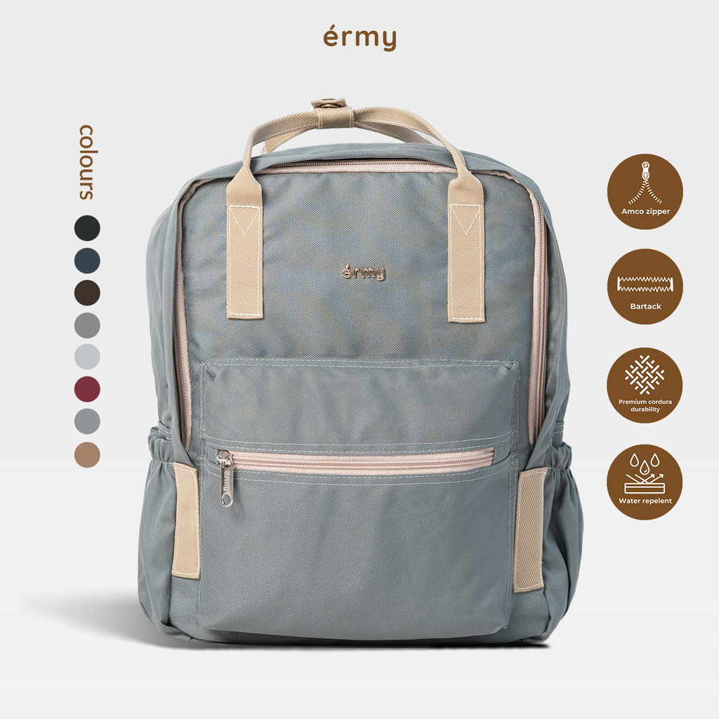 ERMY  - Namy Tas Ransel Wanita 2 in 1 Full Color Backpack Sekolah Kuliah Traveling