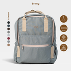 ERMY  - Namy Tas Ransel Wanita 2 in 1 Full Color Backpack Sekolah Kuliah Traveling