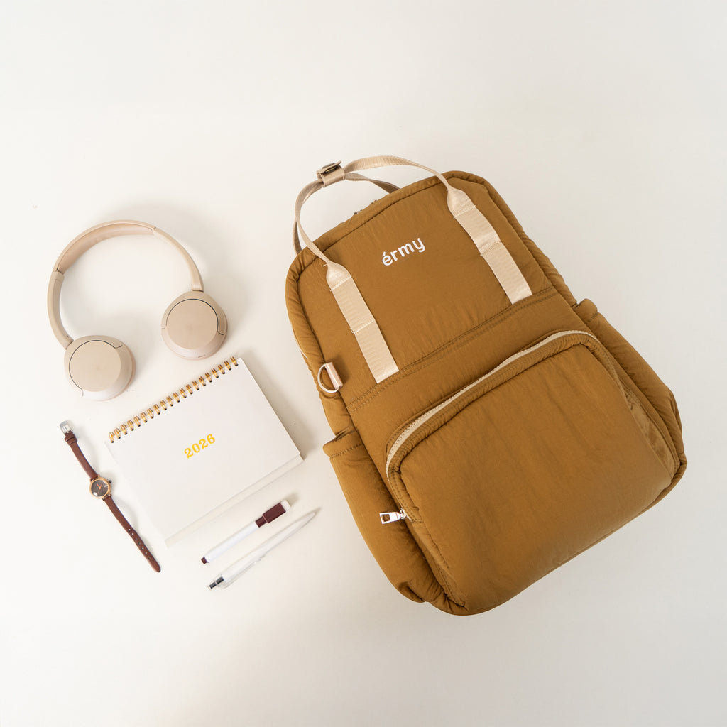 ERMY - Pikko Ransel Crinkle Wanita 2 in 1