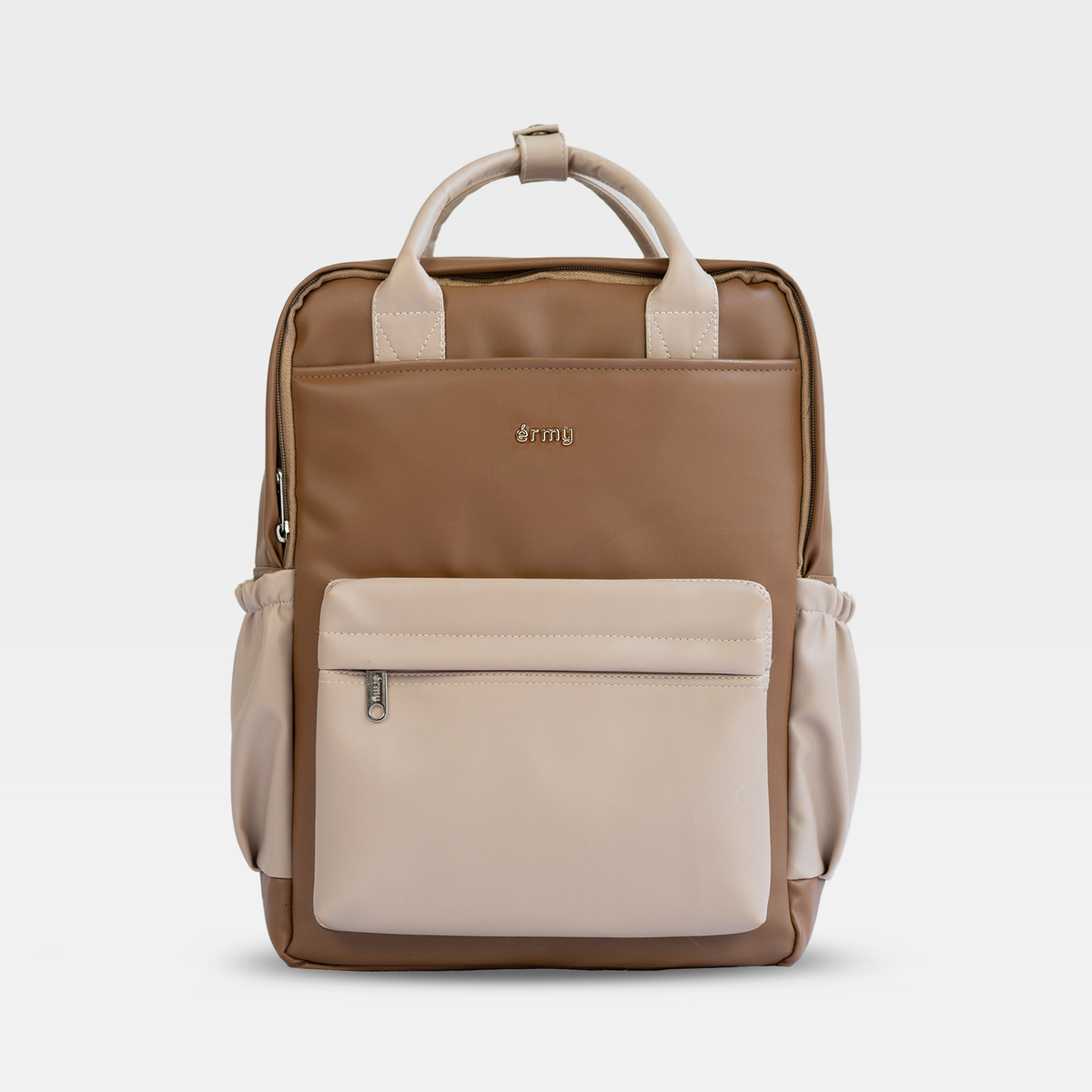 ERMY - Aily Tas Ransel Wanita 2 in 1 Mix Color Backpack Sekolah Tas Laptop Kuliah Waterproof