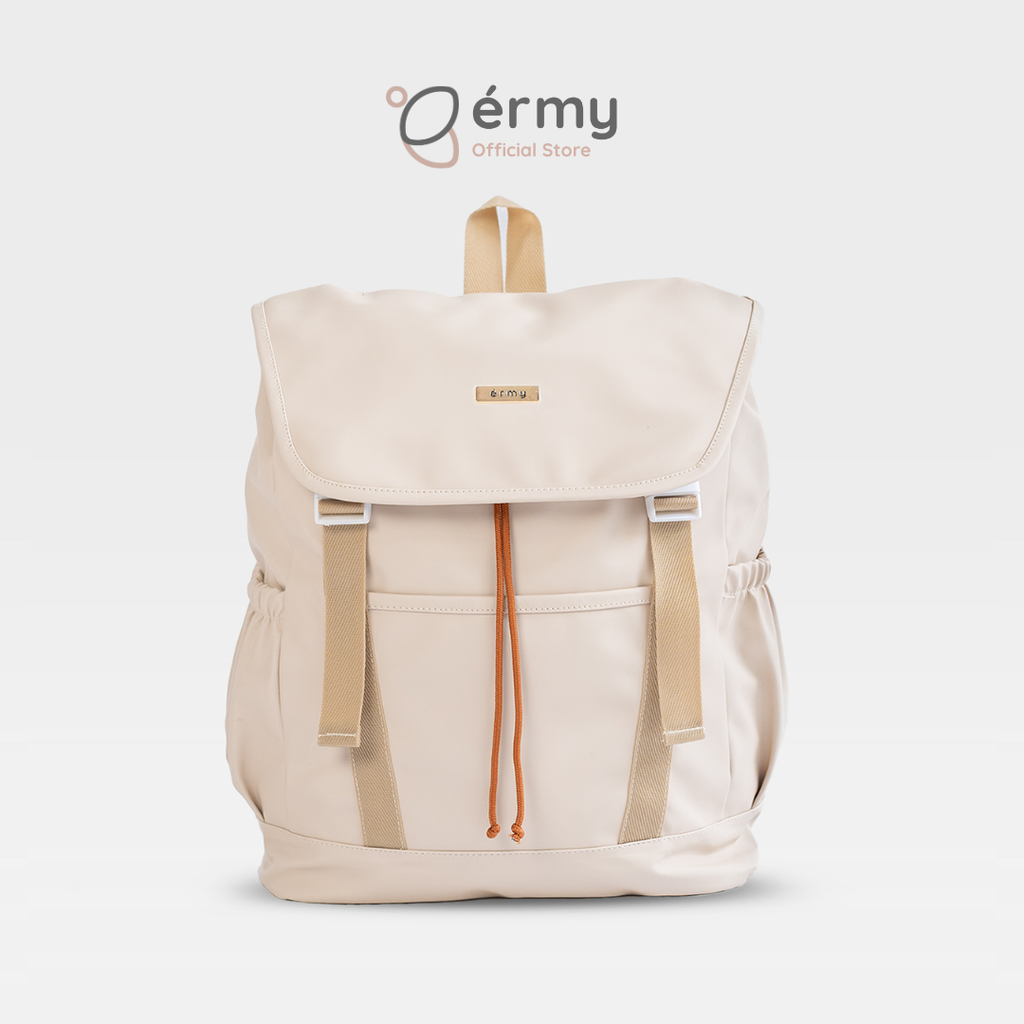 ERMY - Nara Tas Ransel Wanita Backpack Sekolah Serut Waterproof