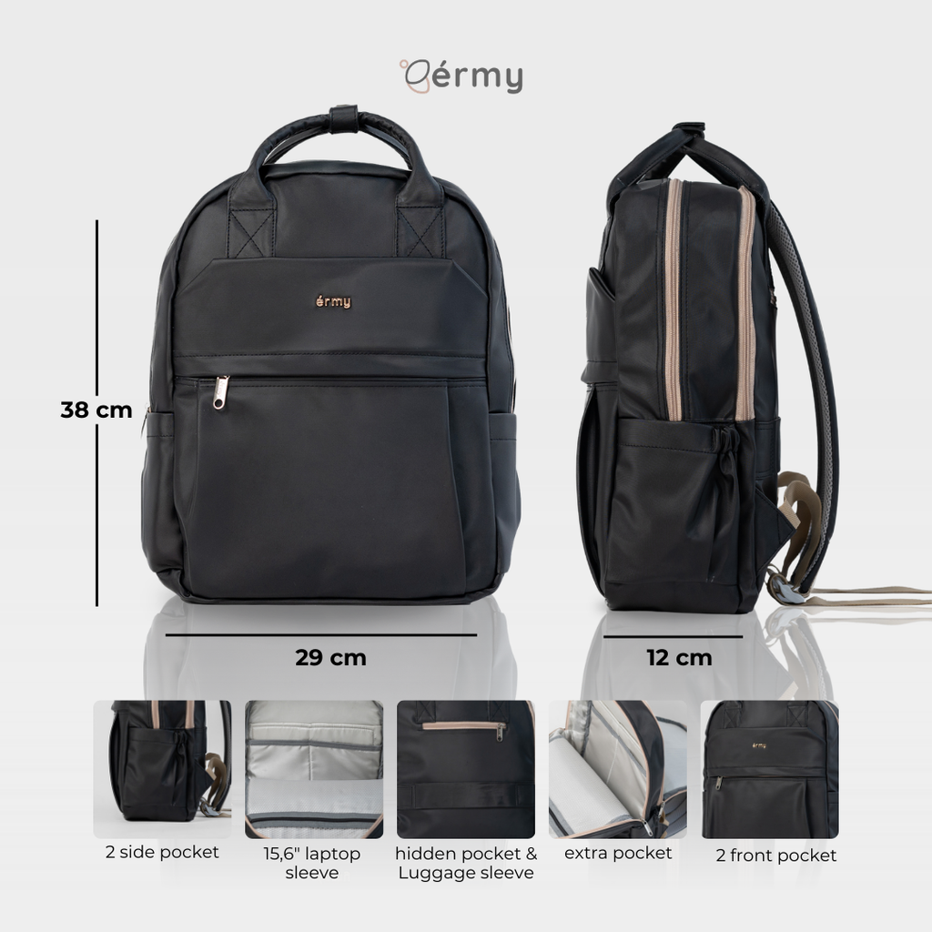 ERMY- Yura Ransel Wanita 2 in 1 Waterproof
