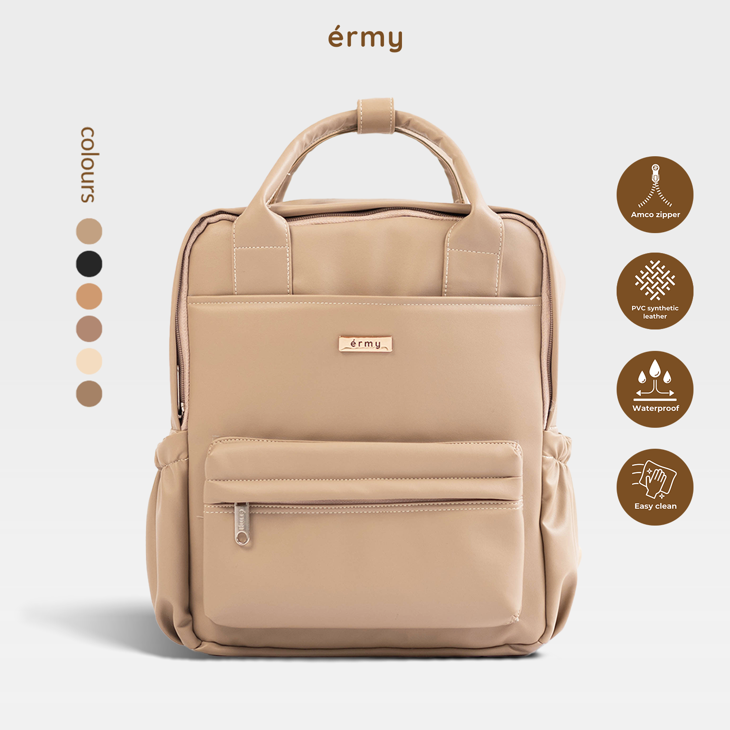 ERMY - Mily Ransel Mini Tas Wanita Sekolah 2 in 1 Waterproof