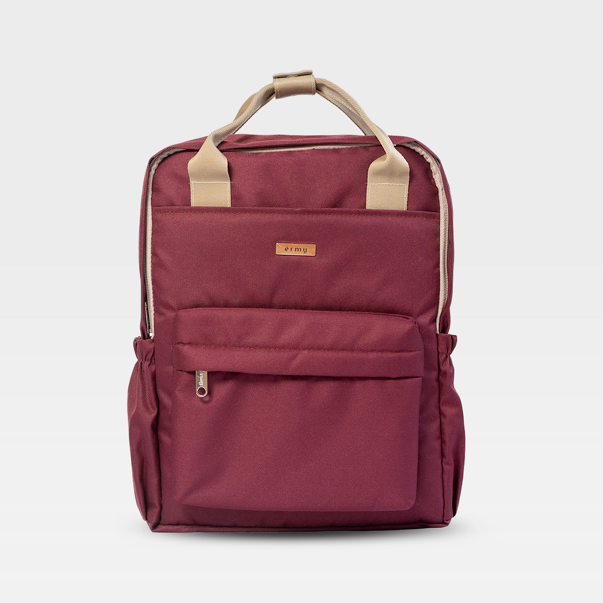 ERMY - Katsu Tas Ransel Wanita 2 in 1 Full Color Backpack Sekolah Tas Laptop Kuliah Simpel