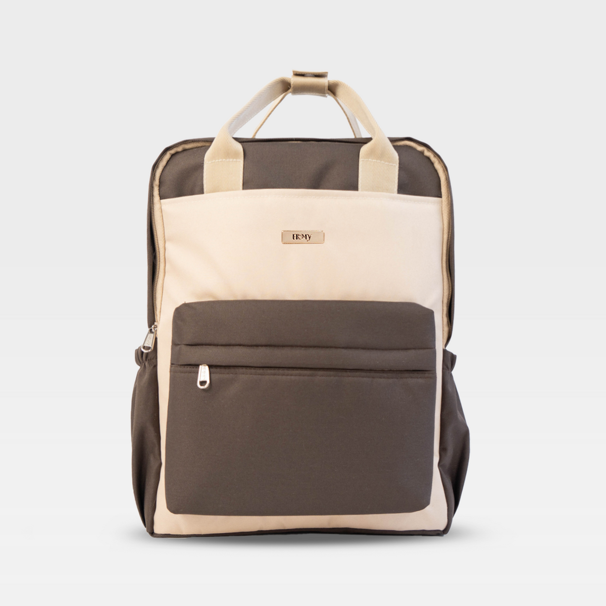 ERMY - Katsu Tas Ransel Wanita 2 in 1 Full Color Backpack Sekolah Tas Laptop Kuliah Simpel