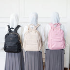 ERMY - Winnie Tas Ransel Wanita 2 in 1 Backpack Sekolah Tas Kerja Simpel Waterproof