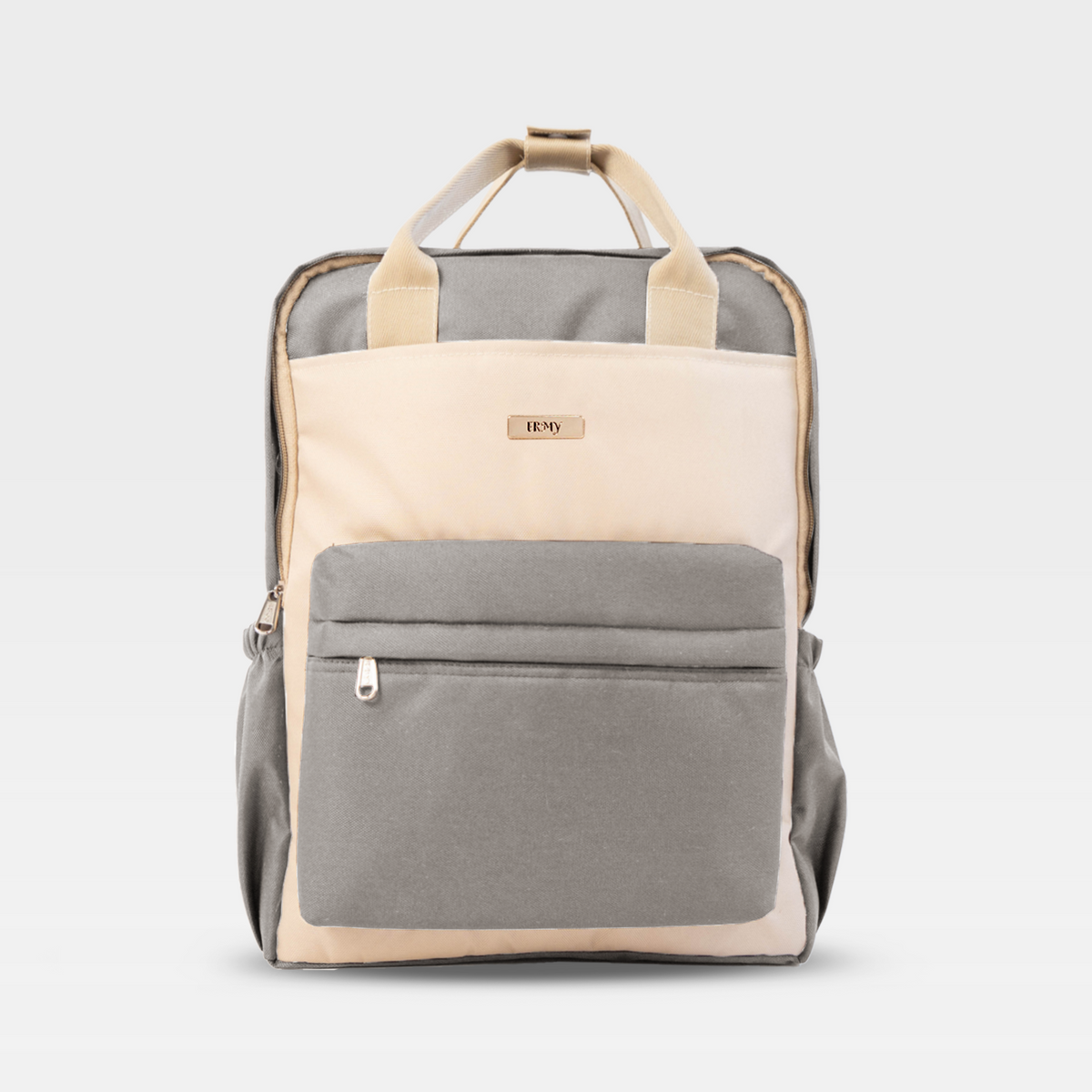 ERMY - Katsu Tas Ransel Wanita 2 in 1 Full Color Backpack Sekolah Tas Laptop Kuliah Simpel