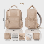 ERMY - Yoona Tas Ransel Wanita 2 in 1 Backpack Sekolah Tas Laptop Kuliah Kerja Waterproof