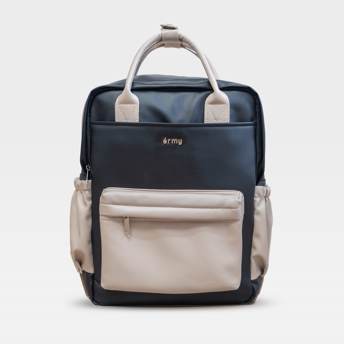 ERMY - Aily Tas Ransel Wanita 2 in 1 Mix Color Backpack Sekolah Tas Laptop Kuliah Waterproof