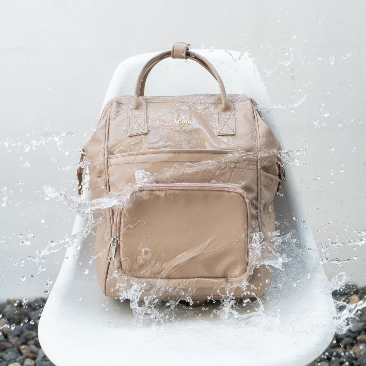 ERMY - Kimy Tas Ransel Wanita 2 in 1 Backpack sekolah Tas Kerja Waterproof