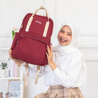 ERMY - Pikko Ransel Crinkle Wanita 2 in 1