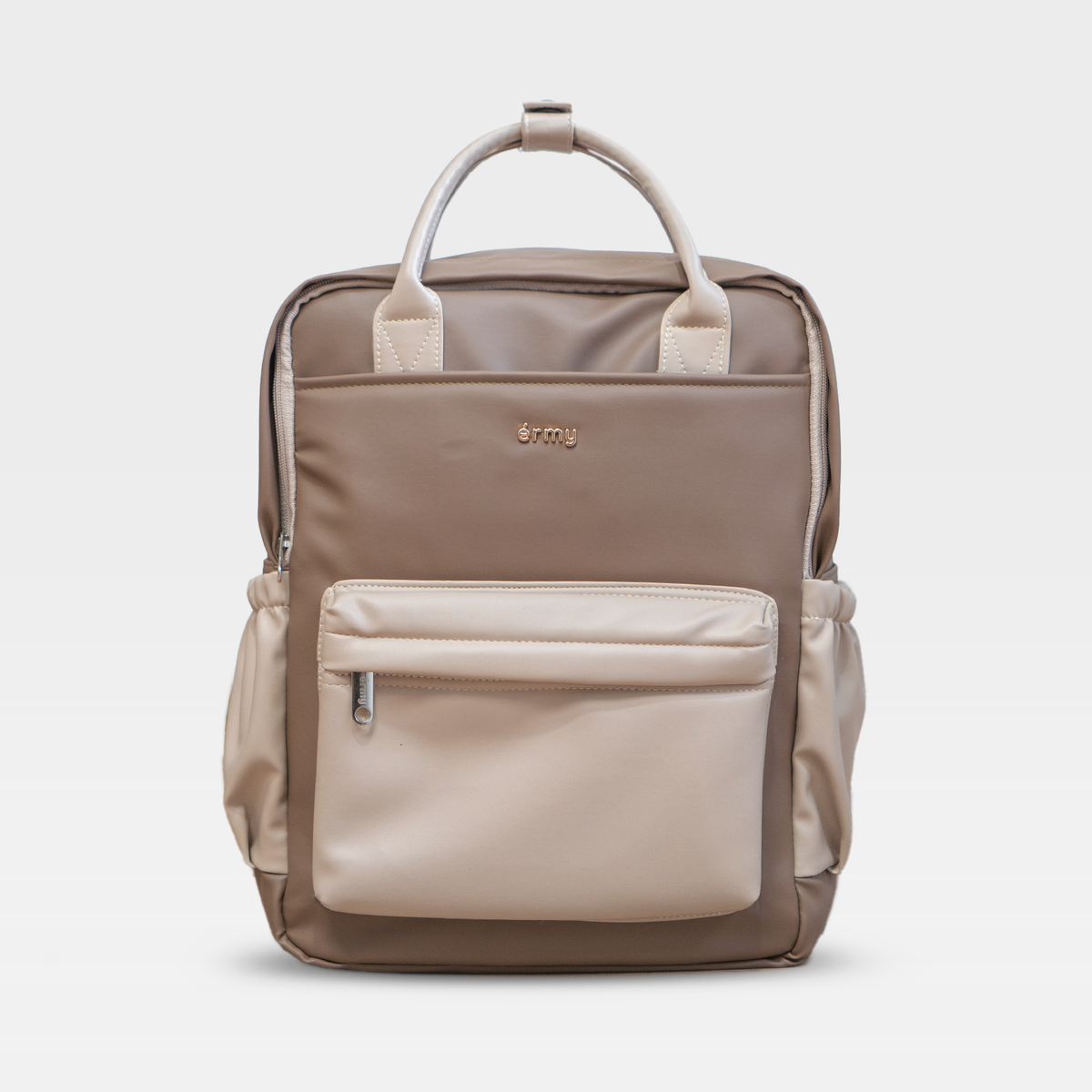 ERMY - Aily Tas Ransel Wanita 2 in 1 Mix Color Backpack Sekolah Tas Laptop Kuliah Waterproof