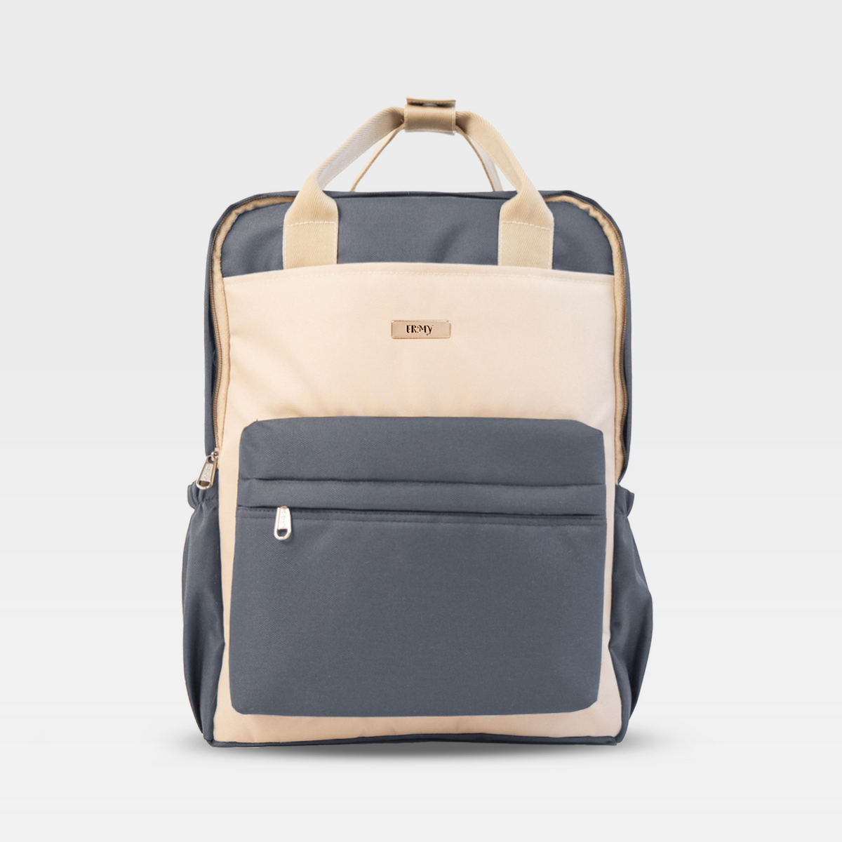 ERMY - Katsu Tas Ransel Wanita 2 in 1 Full Color Backpack Sekolah Tas Laptop Kuliah Simpel